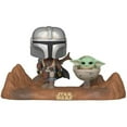 thumbnail image 1 of Mandalorian: Mandalorian & The Child Pop! Moment Vinyl Figure, 1 of 2