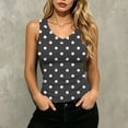 thumbnail image 2 of Admvng Women's Ribbed Tank Top V Neck Slim Fit Stretchy Sleeveless Summer Camisole Blouse, 2 of 7