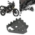 thumbnail image 4 of Motorcycle Brake Pedal Extender, Rear Oxidized  Flexible Operation Motorbike Brake Enlarge Pegs  For Modification Black,Grey, 4 of 8