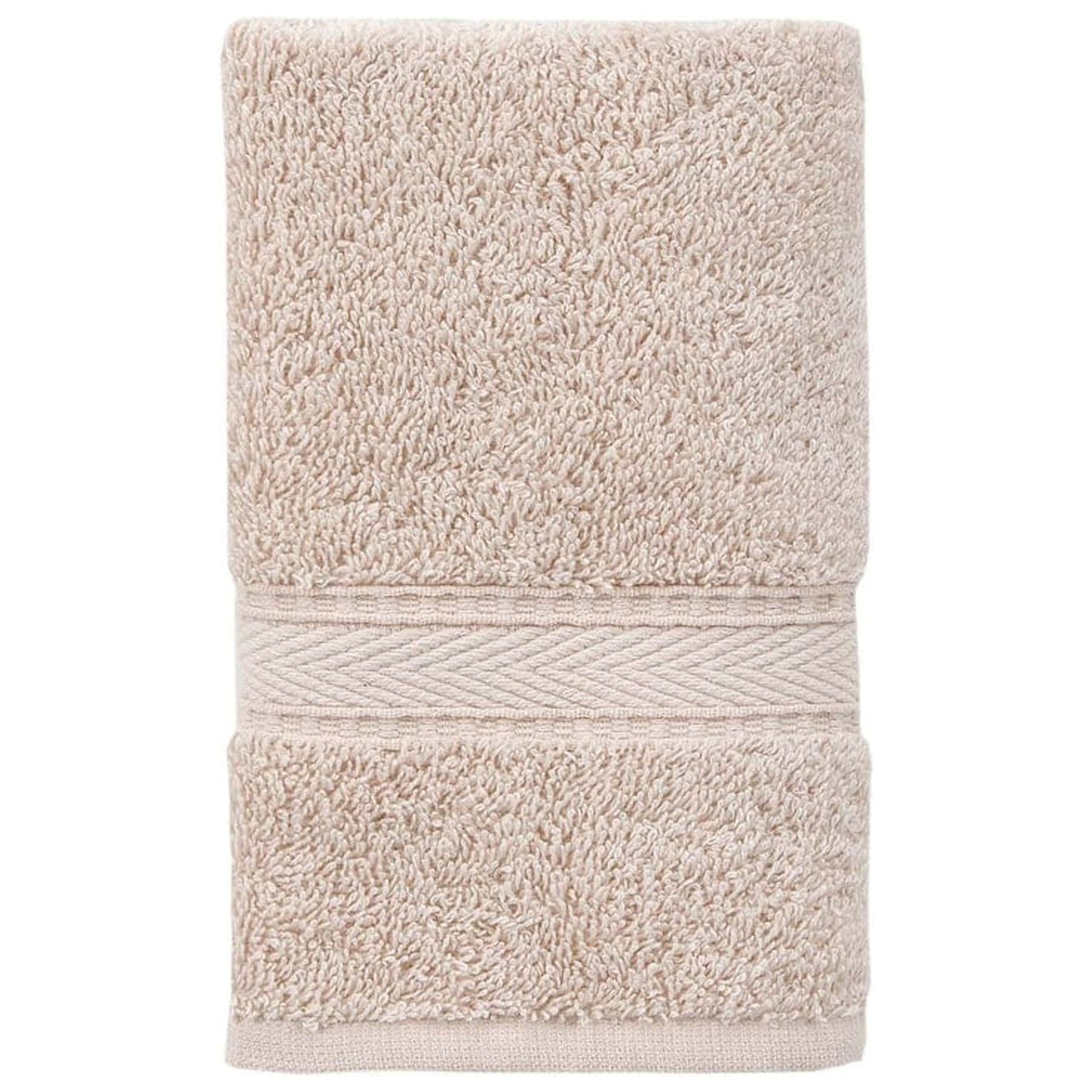 Ozan Premium Home  100% Turkish Cotton Legend Collection Luxury  Hand Towel White