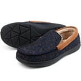 thumbnail image 5 of Ravelier Men's Sherpa Lined SILVADUR Memory Foam Moc Slipper, 5 of 5