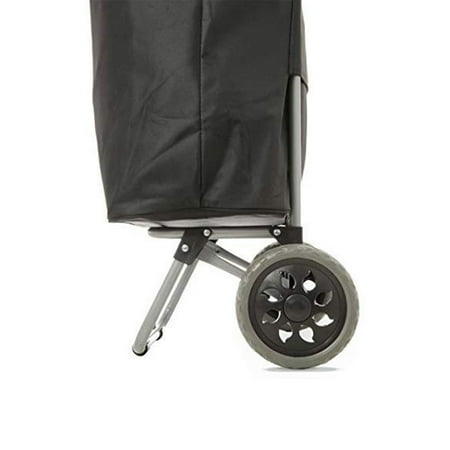 Hoppa 23a Lightweight Grocery Foldable Shopping Cart Trolley Black Walmart Canada Hoppa 23a Lightweight Grocery Foldable Shopping Cart Trolley Black Walmart Canada