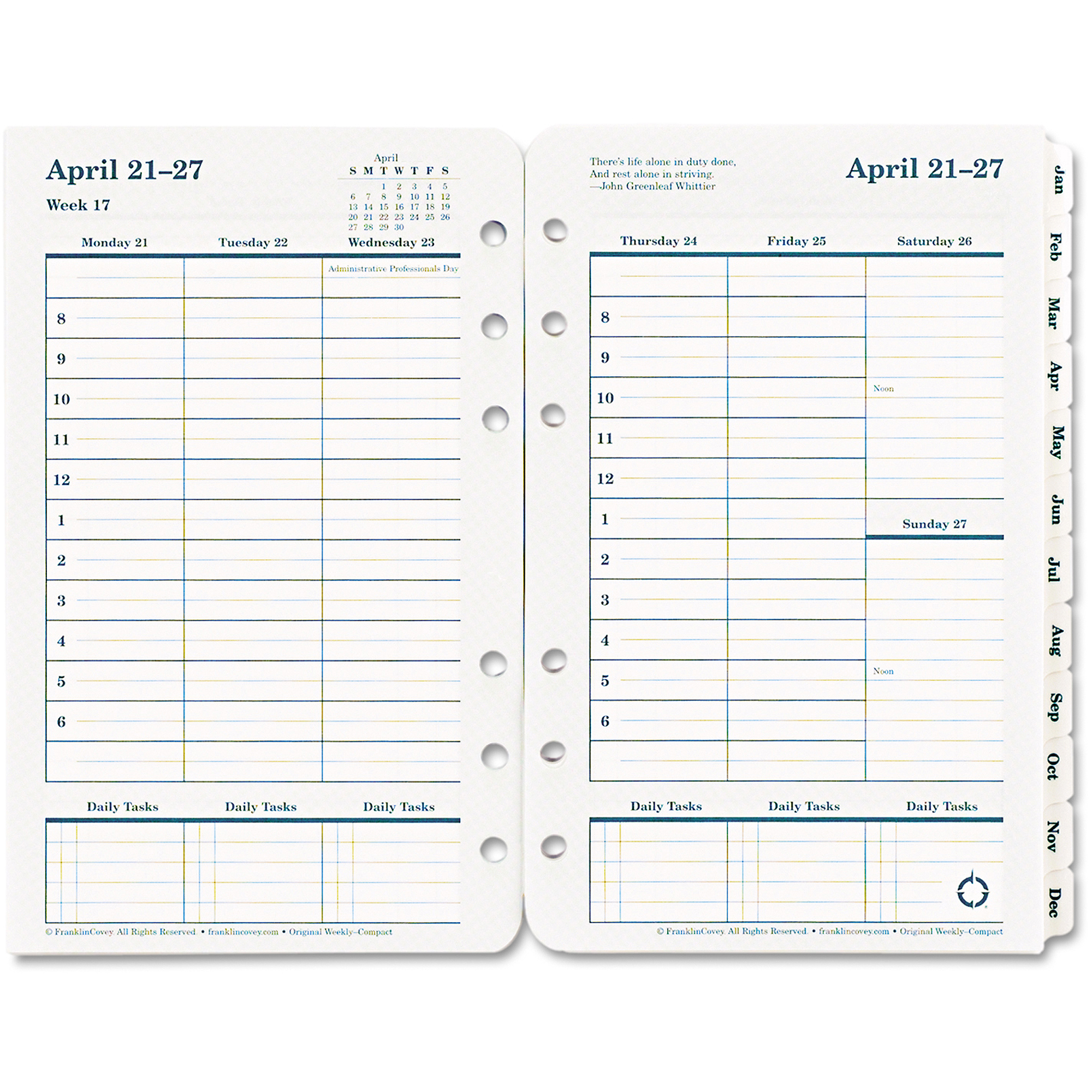 Franklin Covey Weekly Planner Template Excel Riset Franklin Covey Weekly Planner Template Excel Riset