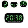 thumbnail image 6 of deevoka Digital Alarm Clock 5 Level Adjustable Brightness for Dorm NightStand Office Green, 6 of 9