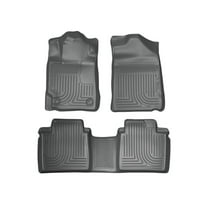 Husky Liners 98512 Weatherbeater Floor Mats Fit 2007-2011 Toyota Camry - Front/2nd Seat - Grey