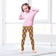 thumbnail image 5 of joogoo Girls' Leggings Grapes Hand Drawn Yoga Pants 6T, 5 of 8