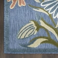 thumbnail image 3 of Nourison Aloha 7'10" x 10'6" Blue Sage Outdoor Rug, 3 of 10