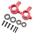 thumbnail image 1 of BOROCO Coche De Control Remoto - Kit De Cojinete De Copa De Dirección RC Reemplazo De Copa De Dirección De Aleación De Aluminio para TRAXXAS SLEDG 1/8 4WD(Red), 1 of 5