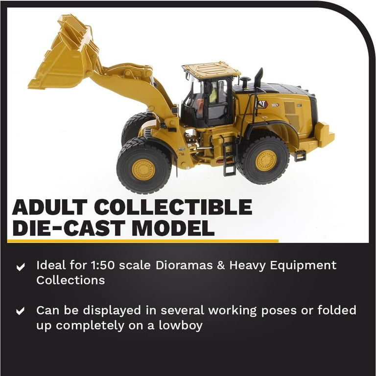【WEB限定】 XE 982 Caterpillar 1:50 Masters Diecast Wheel High | Loader 建設車両、作業車