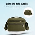 thumbnail image 4 of Bolso de hombro ligero e impermeable, bolso bandolera informal para mujer Verde, 4 of 5