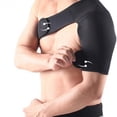 thumbnail image 2 of Adjustable Shoulder Brace Rotator Cuff Support for Injury Prevention, Dislocated AC Joint, Labrum Tear, Frozen Shoulder Pain, Sprain, Soreness, Bursitis Neoprene Shoulder Support Wrap, 2 of 6