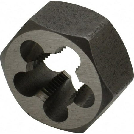 

7/16-28 UNEF RH Thread 7/8 Hex Rethreading Die Carbon Steel 7/16 Thick