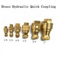 Brass Hydraulic Quick Release Fitting for Bsp Hydraulic Fitting