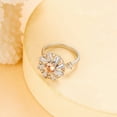thumbnail image 3 of WIFKLSIIPG Rotatable Ring Classic Simple Ring Fashion Jewelry Light Feeling Design Ring Shiny Ring, 3 of 4