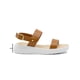 thumbnail image 3 of Sandalia Plataforma Color Camel Abierta Con Correa 23-26 beige 23, 3 of 7
