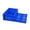 Blue, variant on Fancyes Foldable Logistics Box Turnover Box Space Saving Multifunction Heavy Duty Storage Box Industrial for Household Fishing Hiking Gray