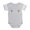 Heather Gray, variant on CafePress - Gothiccross2_Tr - Cute Infant Baby Football Bodysuit