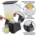 thumbnail image 4 of Hakka 5 Gallon Beverage Dispenser Large Capacity Fruit Drink Polypropylene Juice Dispenser, 4 of 9