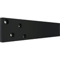 thumbnail image 2 of Ekena Millwork 2 1/2"W x 12"D Hidden Floating Steel Heavy Duty Bracket, Powder Coated Black, 2 of 10