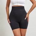 thumbnail image 5 of WULMLEO Women's High Waisted Tummy Control Biker Shorts Seamless Compression Shorts for Workout Black L, 5 of 5
