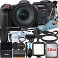 thumbnail image 1 of Canon EOS R5 C Mirrorless Cinema Camera with RF 24-105mm Lens + 32GB Memory Card + Case + LED Flash + ZeeTech Accessory Bundle, 1 of 5