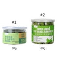 thumbnail image 3 of Natural Cat Grass Snack for Cats Dental Healthy Cats Care Chewing Licking Snack Cat Hairball Control Freeze Dried Snack, 3 of 5