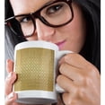 thumbnail image 2 of 3dRose, Pretty Gold On Gold Faux Foil Quatre Pattern, 11oz Magic Transforming Mug, 2 of 8