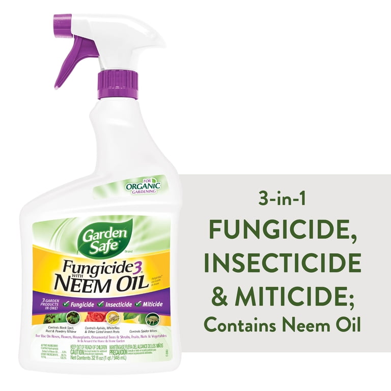 Garden Safe Fungicide3 with Neem Oil 32 oz Spray photo 1