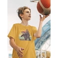 thumbnail image 2 of Retro French Bulldog Close Up T-Shirt Juniors -Image by Shutterstock,  Large, 2 of 4