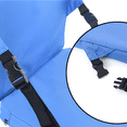 thumbnail image 2 of MesaSe Chaises de Gradins avec Dossier et Coussin Sièges de Stade Pliables Siège de Gradins Portable Bleu, 2 of 9