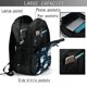 thumbnail image 4 of Easygdp Gnome and Snowflakes Mochila para Laptop de Viaje con Puerto USB, Mochila para Laptop con Puerto de Carga USB para Mujeres y Hombres, 4 of 7