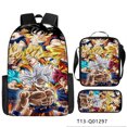 thumbnail image 1 of Dragon Ball Anime Cartoon Backpack Primary And Secondary School Students Schoolbag Shoulder Bag Backpack Pencil Bag Three-Piece Set, 1 of 2