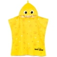 thumbnail image 1 of Baby Shark Unisex Kids Multicoloured Novelty Character 3D Hood Poncho Towel (One Size), 1 of 6