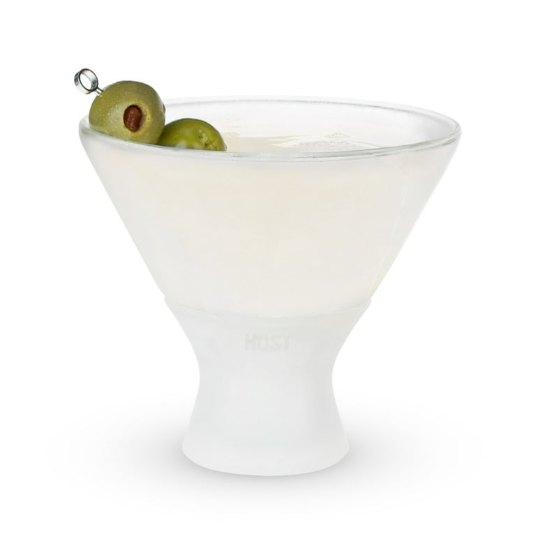 JILLMO Martini Glass, Insulated Stainless Steel Margarita Glass  with Lid, Set of 2: Martini Glasses