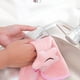 thumbnail image 2 of Advancent Toallas de mano colgantes suaves con cara sonriente, toalla de cocina, paño absorbente de terciopelo Coral sin pelusa, paños de Toallas y Paños Violeta, 2 of 6