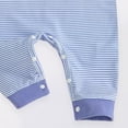 thumbnail image 5 of Gerichy Newborn Baby Boy Girl Clothes Stripes Long Sleeve Romper Infant Duck Embroidery Bodysuit 0 3 6 12 18 Months Cute Fall Winter Outfit, 5 of 7