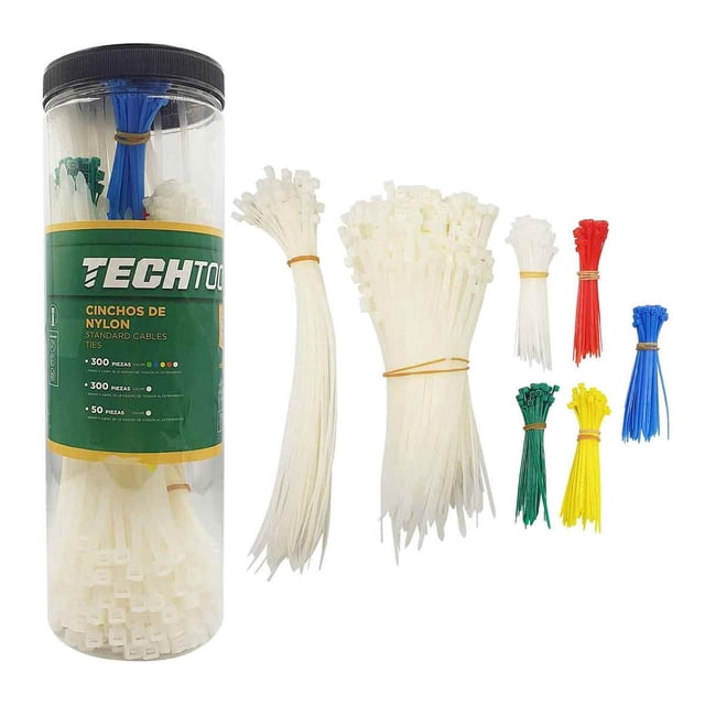 Cincho Plastico CNX BCIN001 650 Piezas 5 colores multiusos