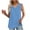 Blue-A, variant on Tumotour Summer Tank Tops For Women Sleeveless V Neck Tunic Tshirt Casual Solid Color Soft Loose Breathable Fit Tank Basic Summer Blouse