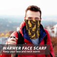 thumbnail image 7 of Neck Gaiter Face Cover Scarf, funny leopard Soft Face Sun Mask Cover Scarf Headband Cooling Sweat Absorbing Bandanas Hiking Cycling Running, 7 of 7
