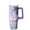 Purple, variant on 30 Oz Christmas Tree Plaid Tumbler With Handle, Coffee Travel Cup, Merry Christmas Gift