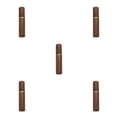 thumbnail image 1 of Toystoory Soporte para agujas de coser, contenedor de almacenamiento de bordado, bolsillo, Manual para el hogar, tubo para palillos de dientes, Café fino 0.2 cm 5piezas, 1 of 6