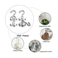 thumbnail image 4 of YasTant 4Pcs Strong Magnet Hooks for Hanging Heavy Duty, 100lb Heavy Duty Strong Neodymium Magnetic Hooks for Home, RV Car, Workplace Vertical Hanging, 4 of 7