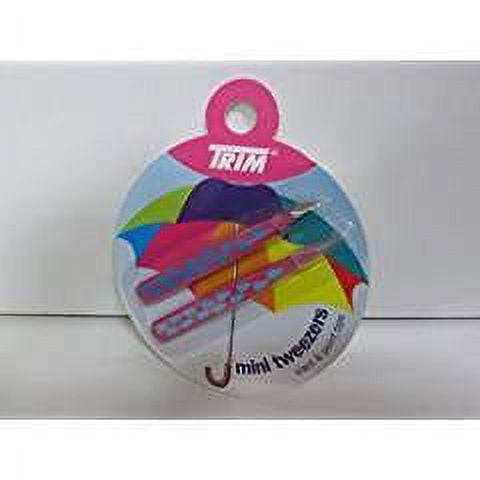 Trim Mini Tweezers Slant & Point Tips (2 Count)