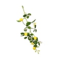 thumbnail image 1 of Guirnalda de limones artificiales de seda, plantas colgantes de primavera y verano, frutas falsas para vitrinas, cafeterías, tiendas, hoteles y el día, 1 of 8