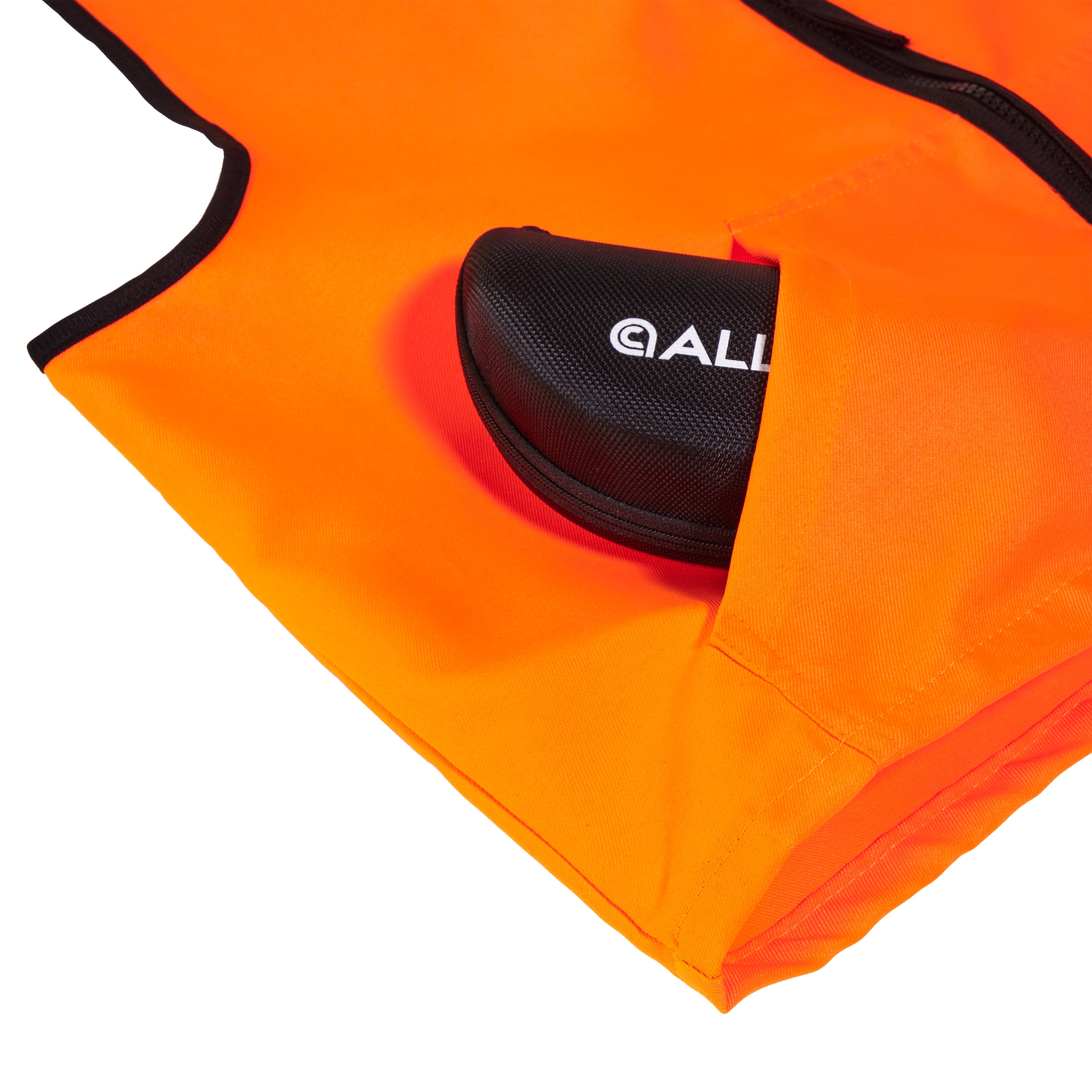 Allen Company Deluxe Blaze Orange Hunting Vest, XL, Orange, Polyester, 334550