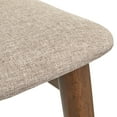 thumbnail image 3 of TMS Newington 26” Counter Stool, Walnut and Mocha, Set of 2, 3 of 4