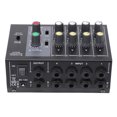 thumbnail image 4 of Mixeur Audio, Entrée 8 Canaux Console de Mixage Sonore Coque en Métal Volume Réglable pour Jouer, 4 of 7