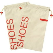 PB Set of 2 Shoe Storage Bags, 9" x 16"