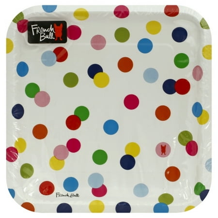 Creative Converting Birthday Dots Paper Dinner Plate (Set of 10)