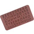 thumbnail image 3 of Juego de 2 moldes de silicona para chocolate y dulces con forma de letras y números, 3 of 5